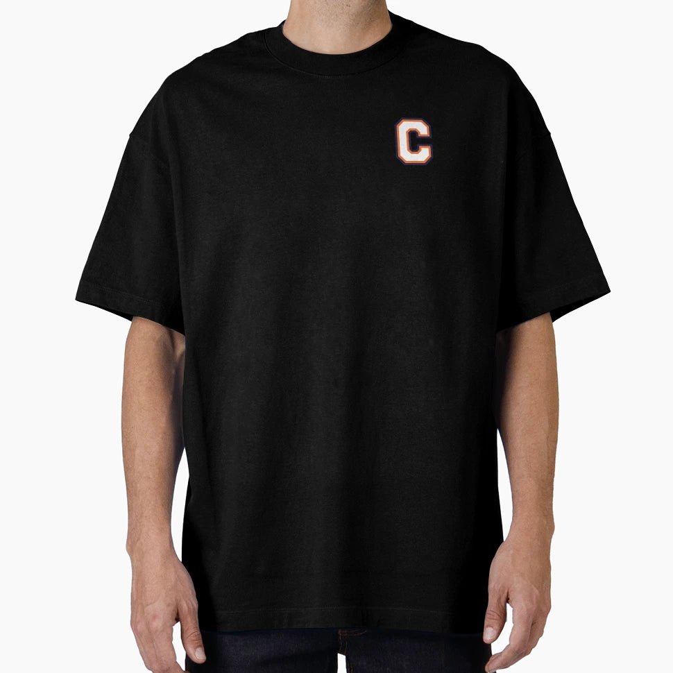 Chicago Letter C Helmet Face Mask T-Shirt - Fun Novelty Design Unisex - T-Shirt, Sweatshirt, Hoodie