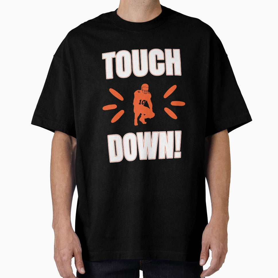 American Football Touchdown T-Shirt - Aesthetic Graphic Men Women - T-Shirt, Sweatshirt, Hoodie