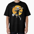 Soccer Skeleton Halloween Soccer T-Shirt - Fun Novelty Design Men Women - T-Shirt, Sweatshirt, Hoodie