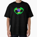 Football Love Brazil Soccer T-Shirt - Novelty Apparel for Adults - T-Shirt, Sweatshirt, Hoodie