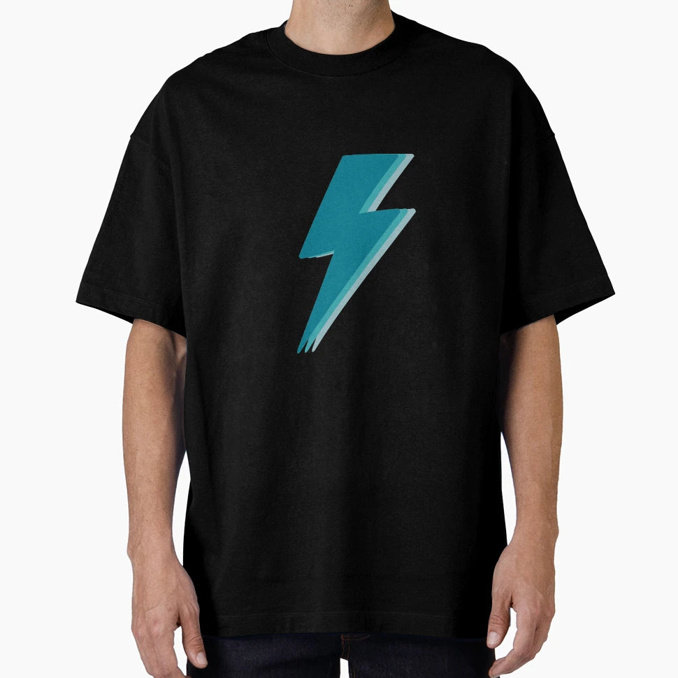Layered Hot Blue And Light Blue T-Shirt - Custom Art Print for Adults - T-Shirt, Sweatshirt, Hoodie