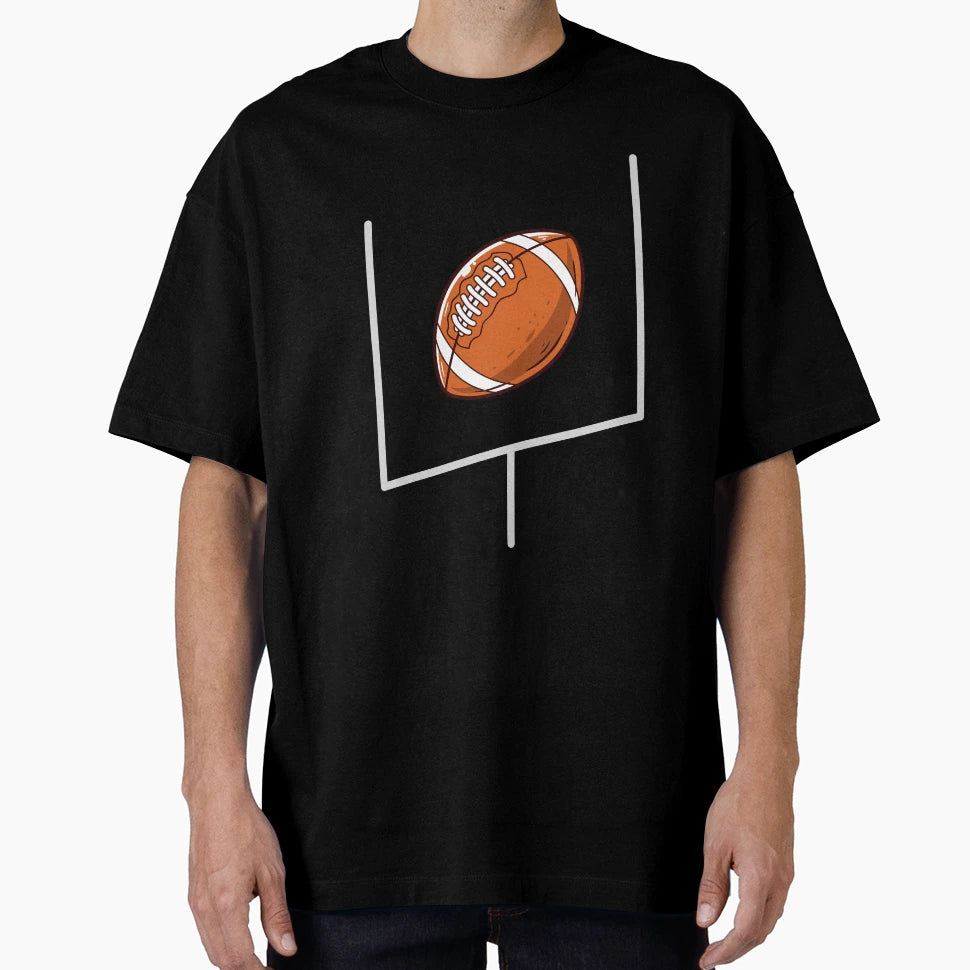 Rugby Game Day Goal Post Sports Artwork T-Shirt - Trendy Graphic Men Women - T-Shirt, Sweatshirt, Hoodie