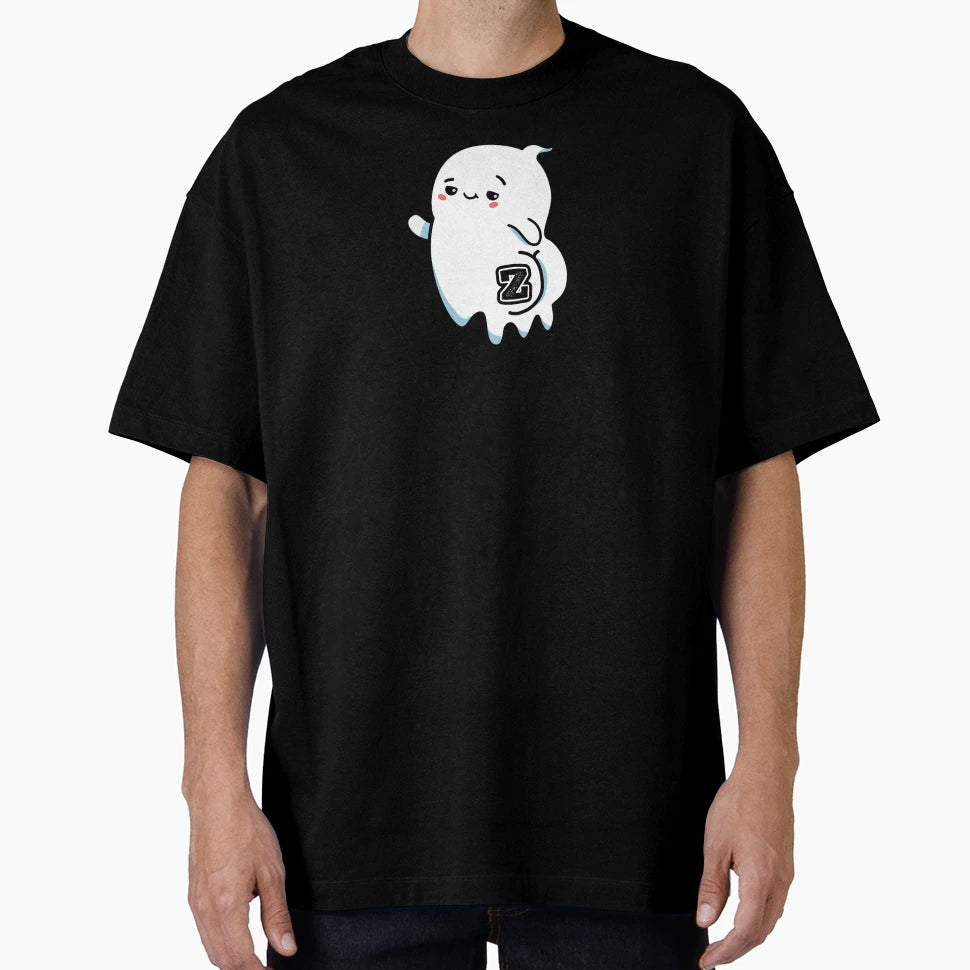 Alphabet Letter Z Ghost Booty T-Shirt - Graphic Print Unisex - T-Shirt, Sweatshirt, Hoodie