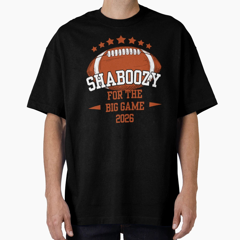 Shaboozy Big Game T-Shirt - Custom Art Print Men Women - T-Shirt, Sweatshirt, Hoodie