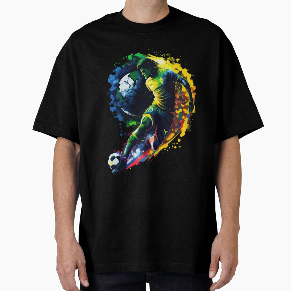 Brazil Soccer T-Shirt - Graphic Print for Adults - T-Shirt, Sweatshirt, Hoodie