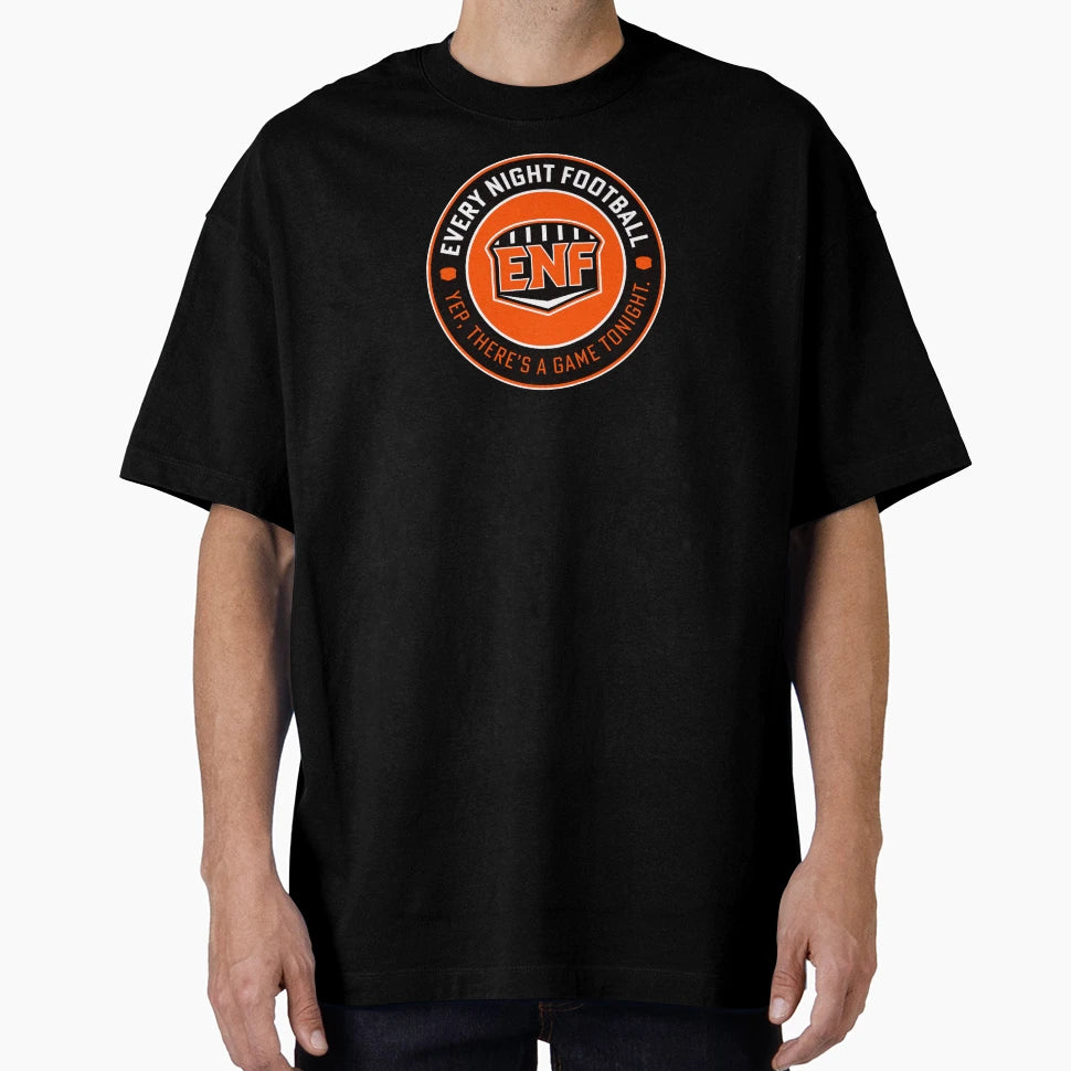 Every Night Football Circular Slogan T-Shirt - Custom Art Print Men Women - T-Shirt, Sweatshirt, Hoodie