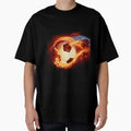 Football Fire T-Shirt - Graphic Print for Adults - T-Shirt, Sweatshirt, Hoodie