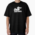 Football White T-Shirt - Custom Art Print Men Women - T-Shirt, Sweatshirt, Hoodie