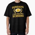 Funny Sundays Are Screens Fantasy T-Shirt - Minimalist Print Unisex - T-Shirt, Sweatshirt, Hoodie