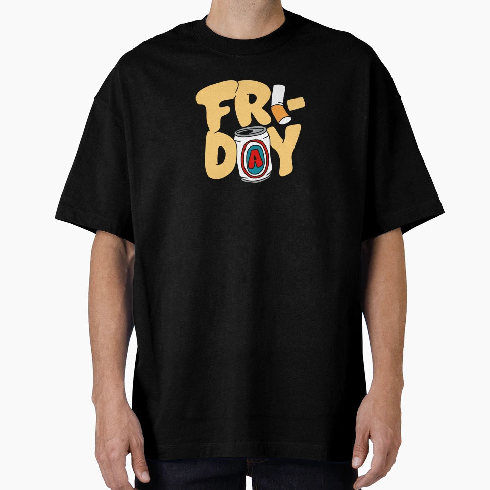 Friday T-Shirt - Minimalist Print for Adults - T-Shirt, Sweatshirt, Hoodie