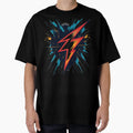 Thunder Inspired Minimalist Art T-Shirt - Graphic Print for Adults - T-Shirt, Sweatshirt, Hoodie