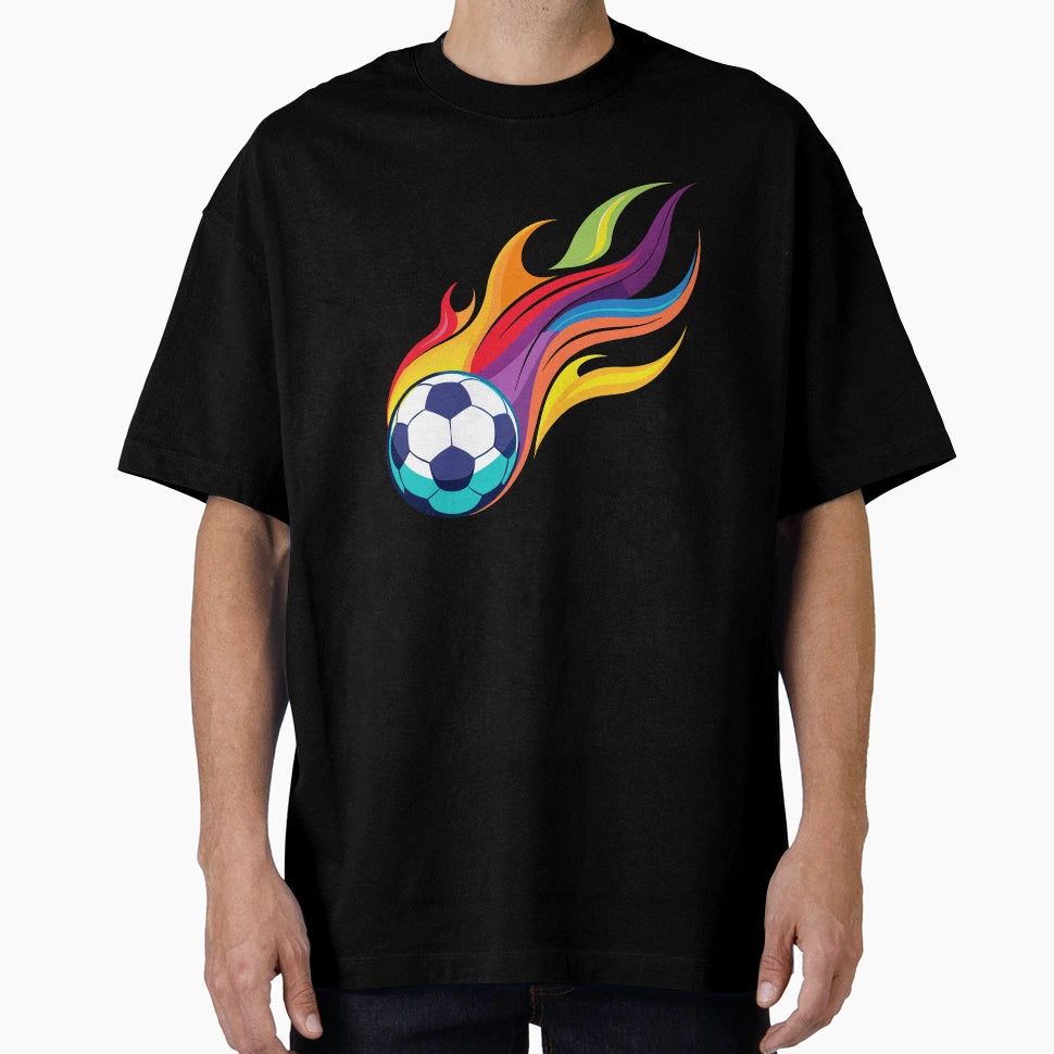 Soccer Ball T-Shirt - Aesthetic Graphic Unisex - T-Shirt, Sweatshirt, Hoodie