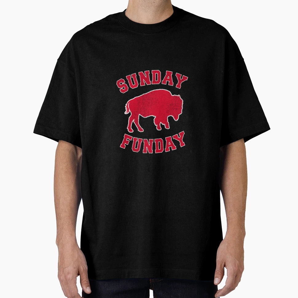 Sunday Funday 716 Buffalo New York T-Shirt - Aesthetic Graphic Men Women - T-Shirt, Sweatshirt, Hoodie