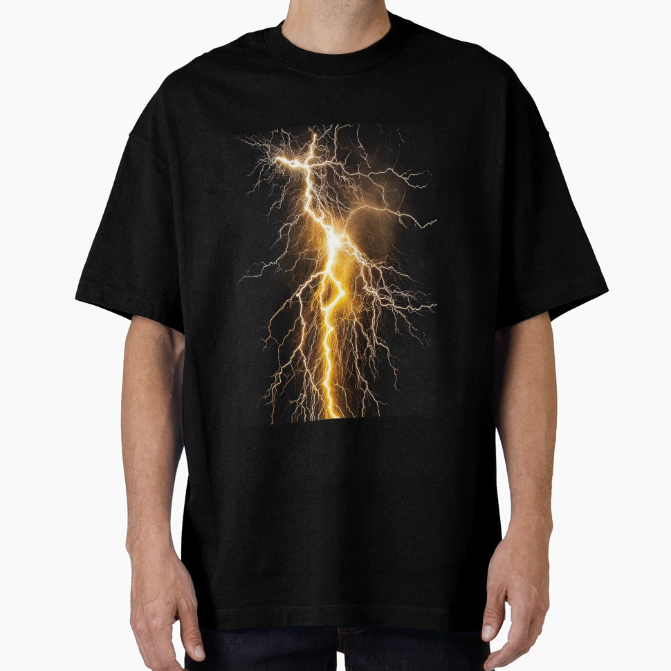 Lightning Strikes 5 T-Shirt - Casual Everyday Wear for Adults - T-Shirt, Sweatshirt, Hoodie