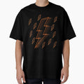 Orange Lightening Bolts T-Shirt - Minimalist Print for Adults - T-Shirt, Sweatshirt, Hoodie
