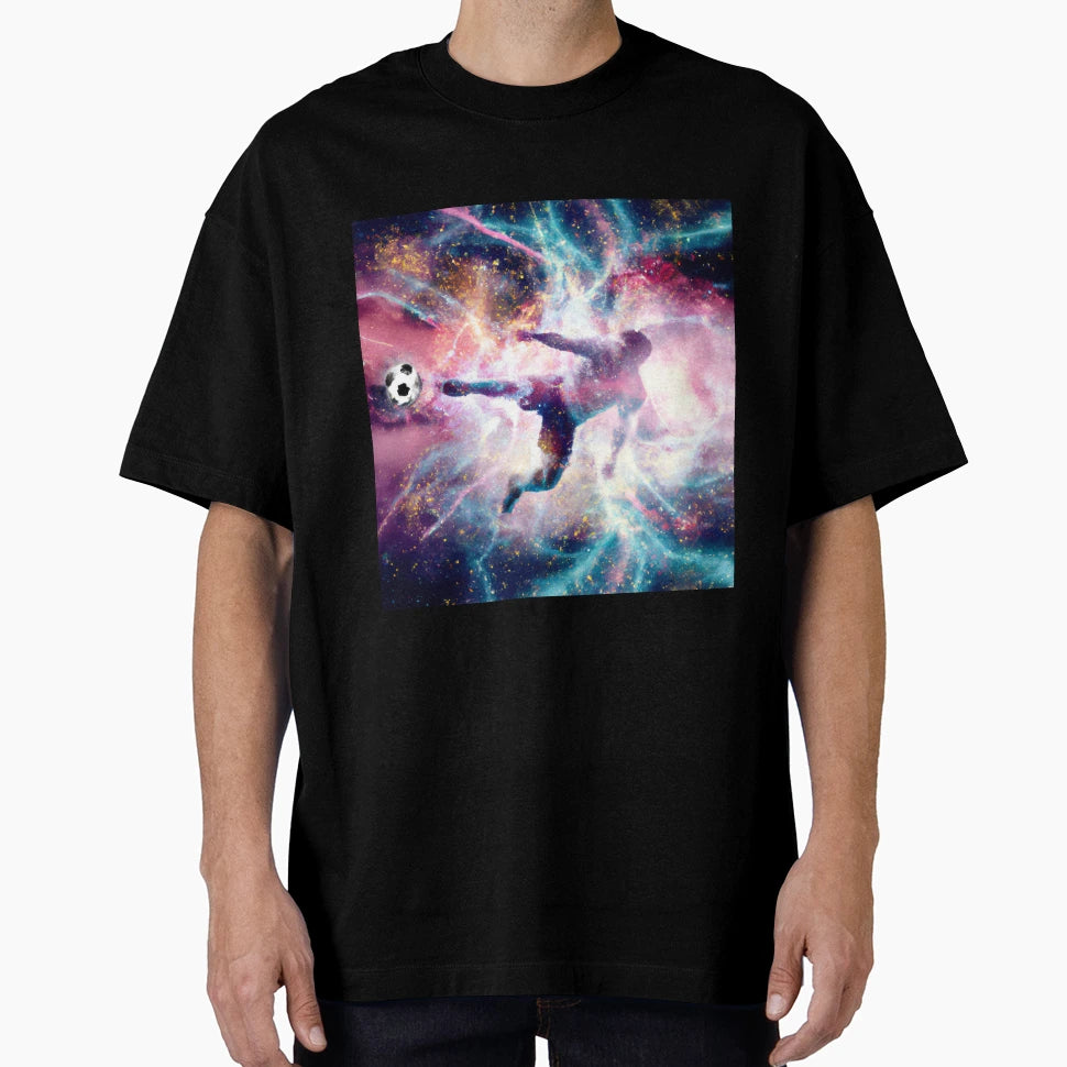 Galaxy Soccer T-Shirt - Fun Novelty Design Unisex - T-Shirt, Sweatshirt, Hoodie