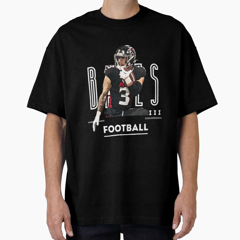 Jessie Bates 3 Falcons T-Shirt - Aesthetic Graphic Men Women - T-Shirt, Sweatshirt, Hoodie