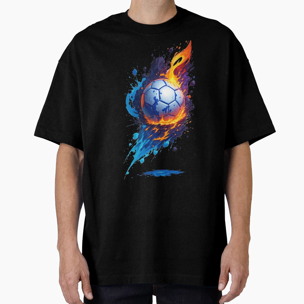 Soccer Ball T-Shirt - Streetwear Style Men Women - T-Shirt, Sweatshirt, Hoodie