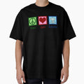 Peace Love Robotics T-Shirt - Casual Everyday Wear Men Women - T-Shirt, Sweatshirt, Hoodie