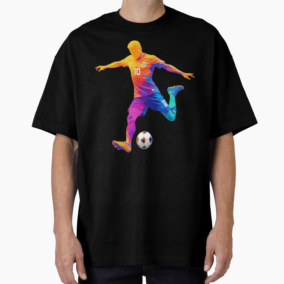 Football Player T-Shirt - Custom Art Print Unisex - T-Shirt, Sweatshirt, Hoodie