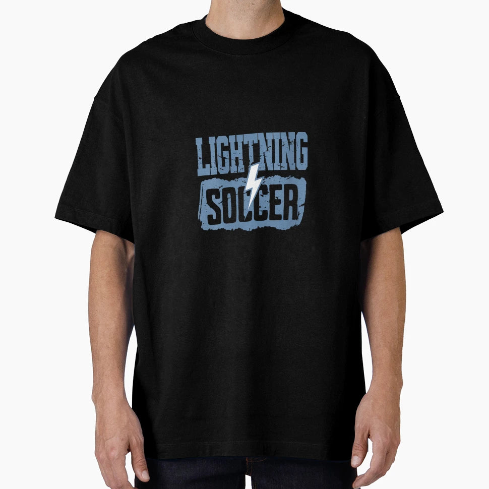 Lightning Soccer Team T-Shirt - Custom Art Print Men Women - T-Shirt, Sweatshirt, Hoodie