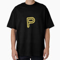 Neon P T-Shirt - Minimalist Print for Adults - T-Shirt, Sweatshirt, Hoodie