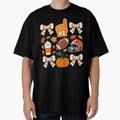Football Pumpkin Season Thanksgiving T-Shirt - Trendy Graphic Unisex - T-Shirt, Sweatshirt, Hoodie