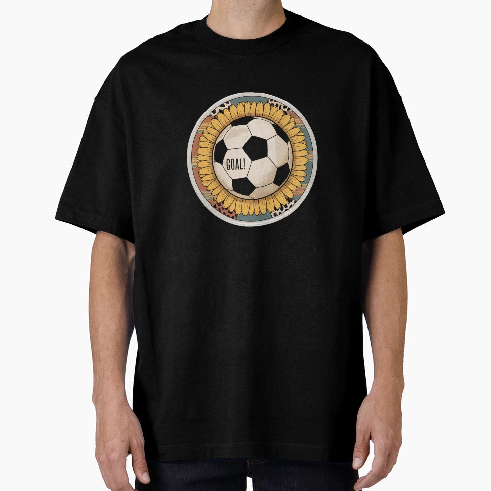 Sunflower Soccer T-Shirt - Minimalist Print Unisex - T-Shirt, Sweatshirt, Hoodie