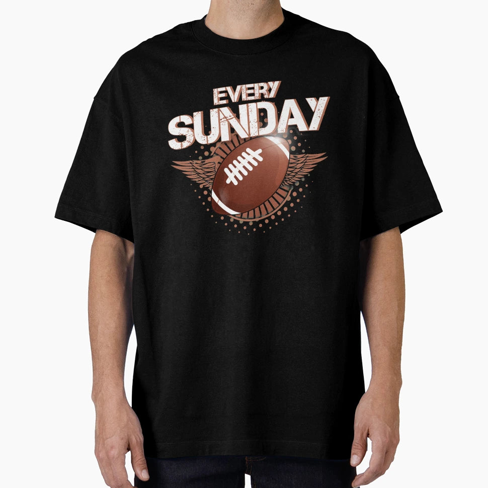 Every Sunday Football T-Shirt - Minimalist Print Unisex - T-Shirt, Sweatshirt, Hoodie