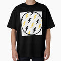 Round Lightning Bolt T-Shirt - Fun Novelty Design Men Women - T-Shirt, Sweatshirt, Hoodie