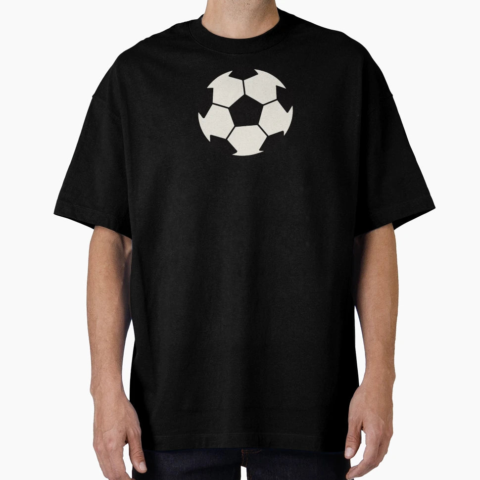 Black White Football Sport T-Shirt - Minimalist Print Unisex - T-Shirt, Sweatshirt, Hoodie