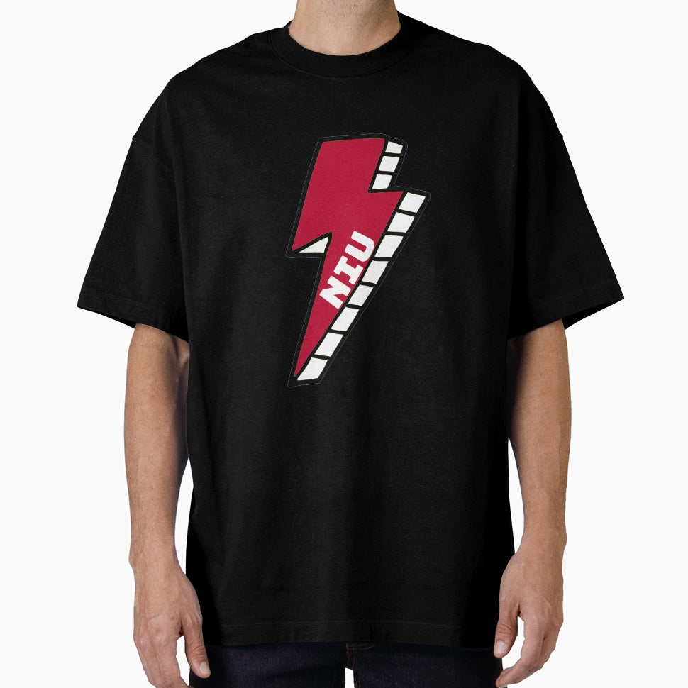 Northern Illinois University Lightning T-Shirt - Graphic Print for Adults - T-Shirt, Sweatshirt, Hoodie
