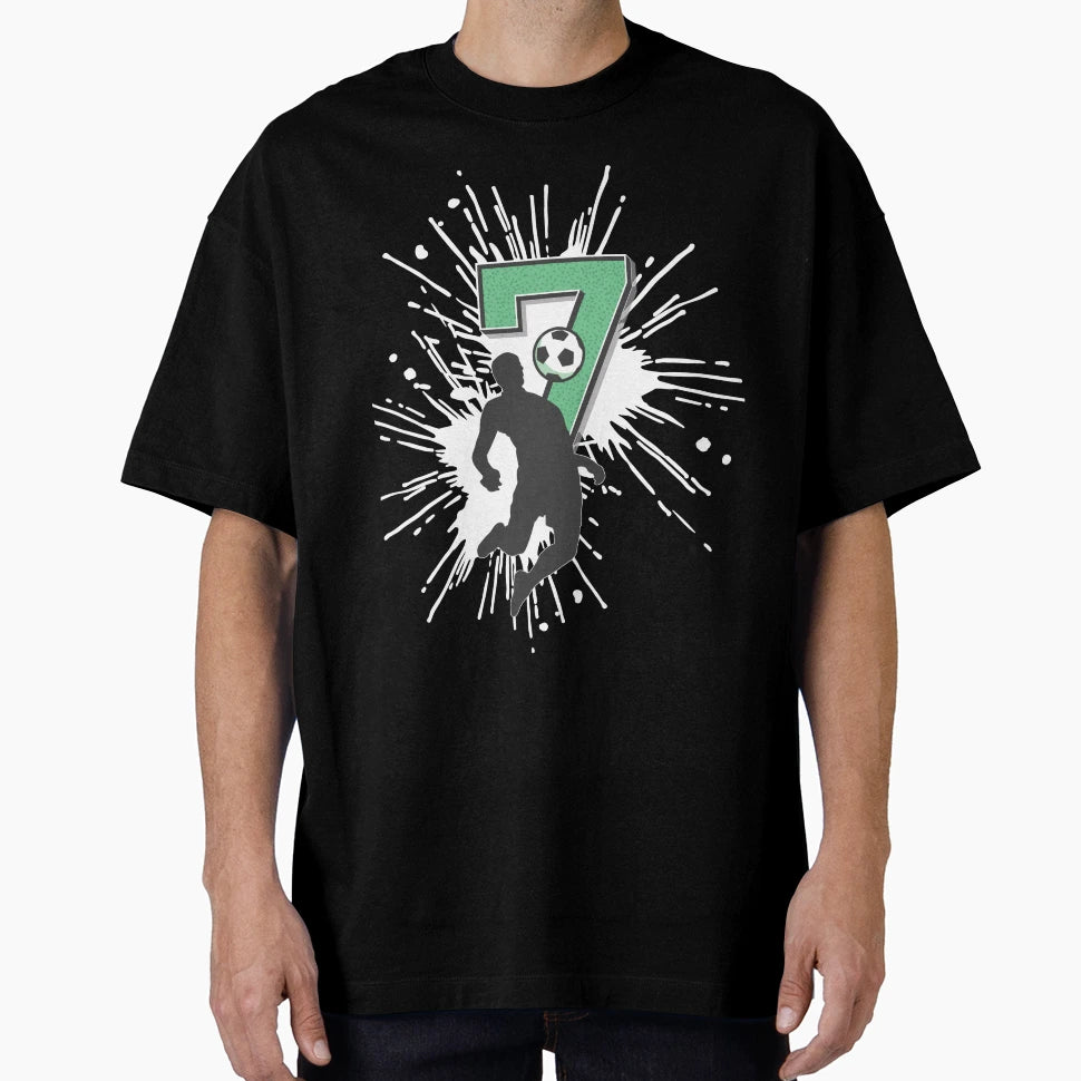 7Th Birthday 7 Years Childrens Birthday T-Shirt - Minimalist Print Unisex - T-Shirt, Sweatshirt, Hoodie