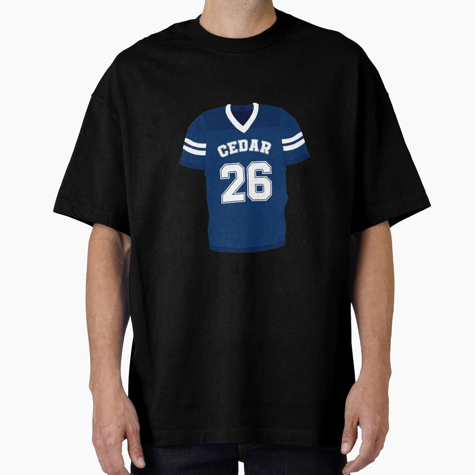 Cedar Jersey T-Shirt - Graphic Print Unisex - T-Shirt, Sweatshirt, Hoodie