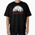 England Football Fan London Skyline T-Shirt - Minimalist Print Men Women - T-Shirt, Sweatshirt, Hoodie