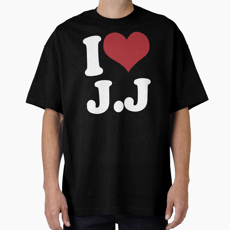 I Love Janet Jj White T-Shirt - Fun Novelty Design Unisex - T-Shirt, Sweatshirt, Hoodie