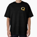 Gold Monogram Initial Letter Q T-Shirt - Unique Graphic Men Women - T-Shirt, Sweatshirt, Hoodie