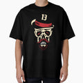 Skull Hipster Bearded Mustache 13 Hat T-Shirt - Fun Novelty Design Unisex - T-Shirt, Sweatshirt, Hoodie