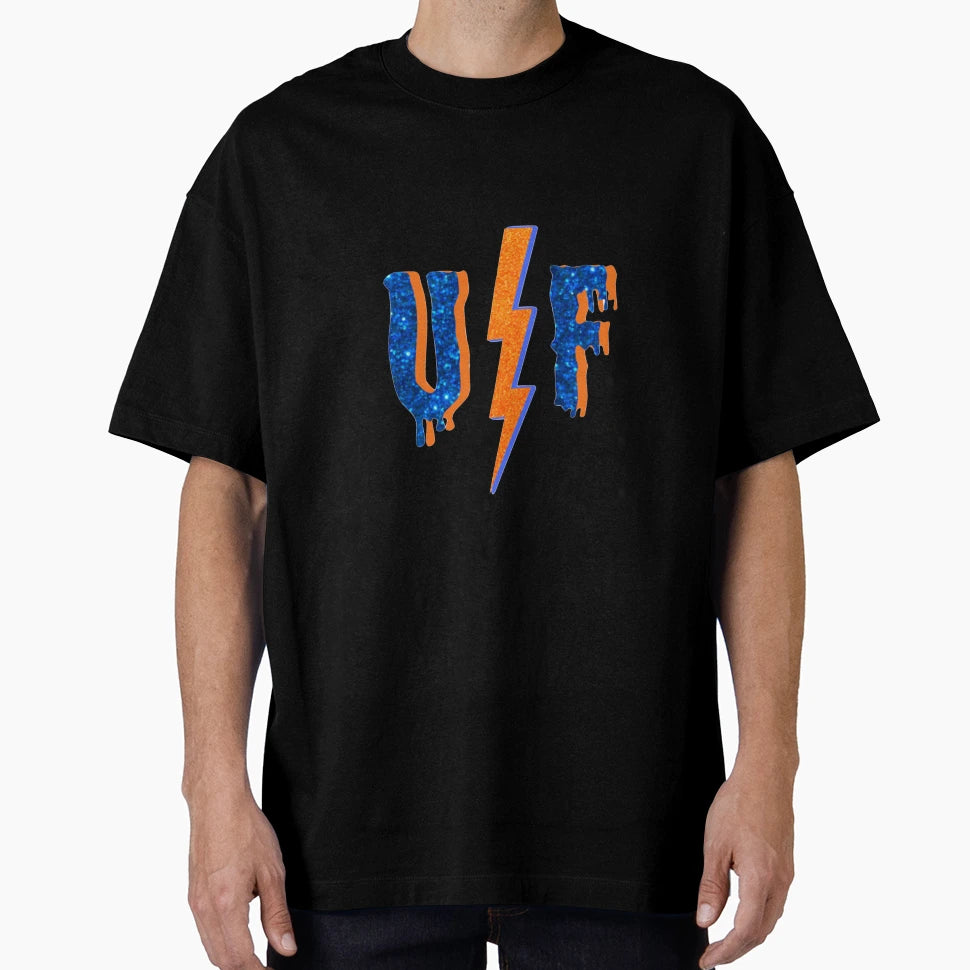 Uf Glitter T-Shirt - Minimalist Print Unisex - T-Shirt, Sweatshirt, Hoodie