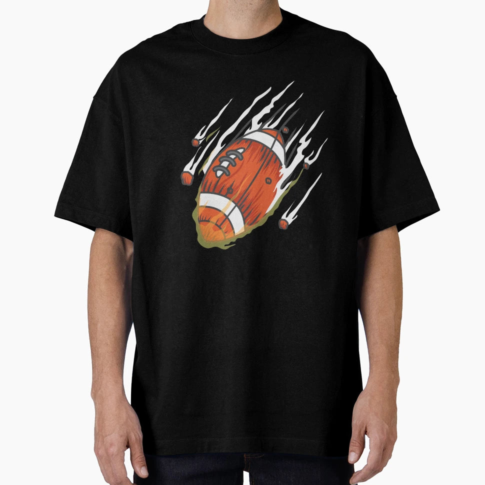 Football T-Shirt - Fun Novelty Design for Adults - T-Shirt, Sweatshirt, Hoodie