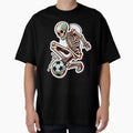 Soccer Skeleton Halloween Soccer T-Shirt - Aesthetic Graphic for Adults - T-Shirt, Sweatshirt, Hoodie