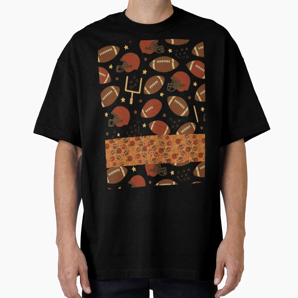 American Football Sports Field T-Shirt - Casual Everyday Wear Men Women - T-Shirt, Sweatshirt, Hoodie