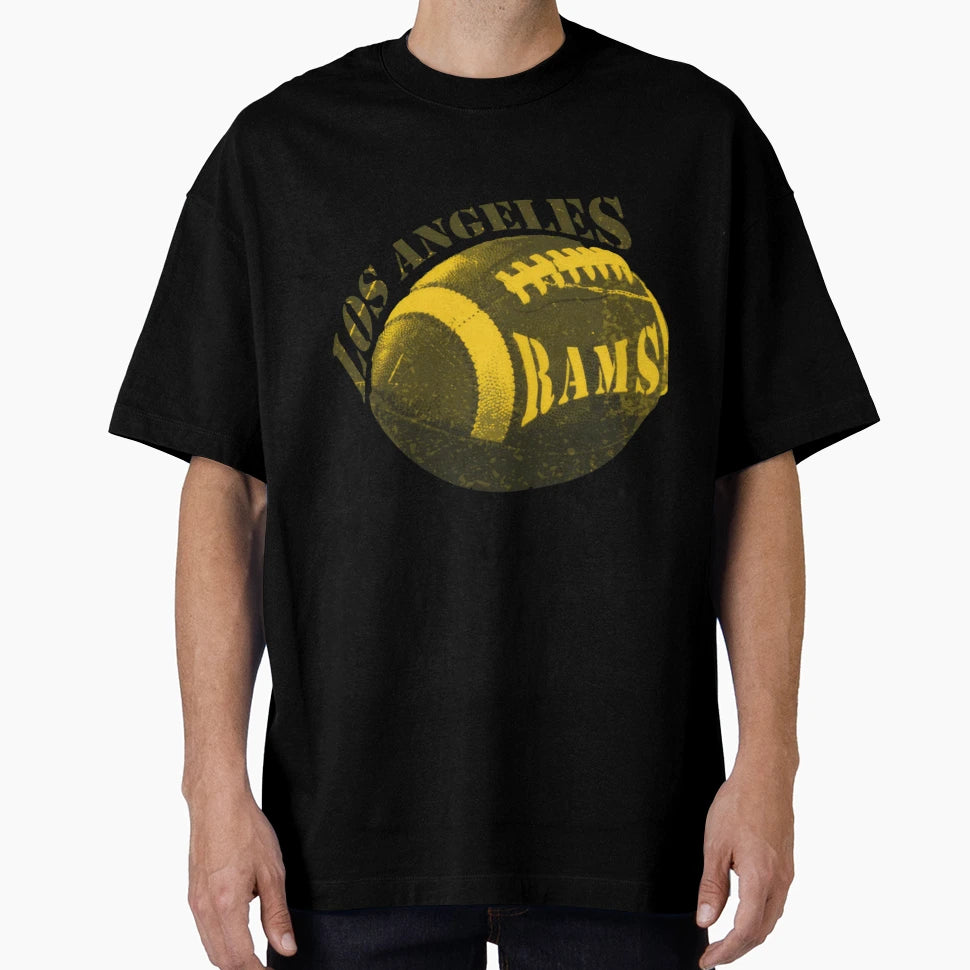 Football Los Angeles Rams T-Shirt - Minimalist Print Men Women - T-Shirt, Sweatshirt, Hoodie
