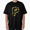 P Flower T-Shirt - Custom Art Print Men Women - T-Shirt, Sweatshirt, Hoodie