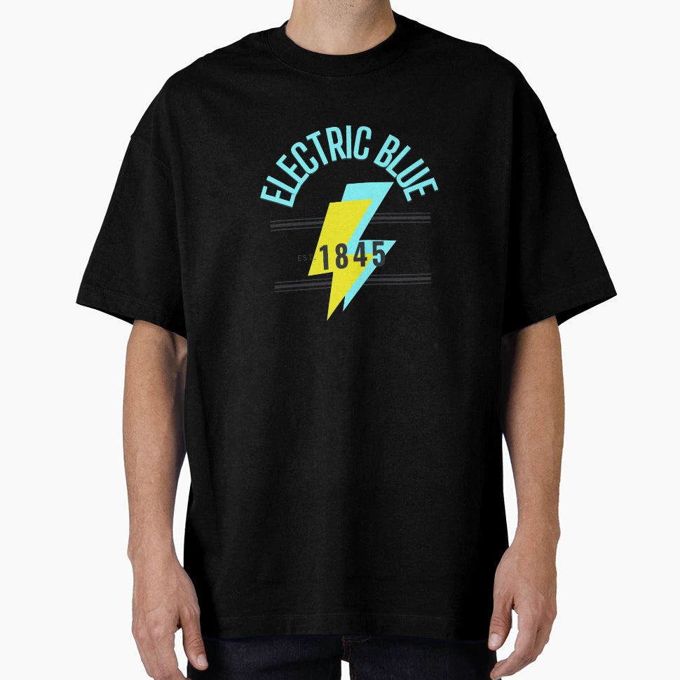 Electric Blue Established 1845 T-Shirt - Streetwear Style Unisex - T-Shirt, Sweatshirt, Hoodie