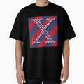 Letter X Americana Old Glory Red And T-Shirt - Custom Art Print Men Women - T-Shirt, Sweatshirt, Hoodie
