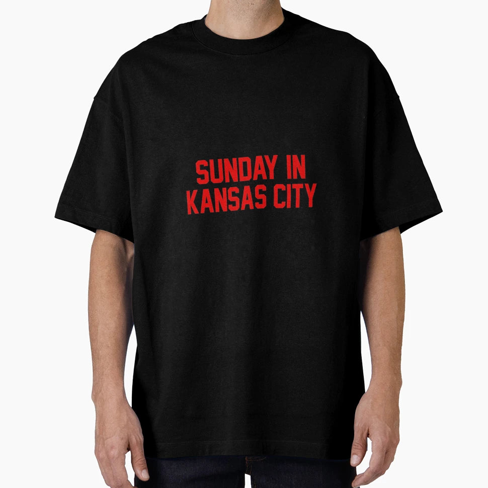 Sunday Kansas City Football Gameday T-Shirt - Novelty Apparel Unisex - T-Shirt, Sweatshirt, Hoodie