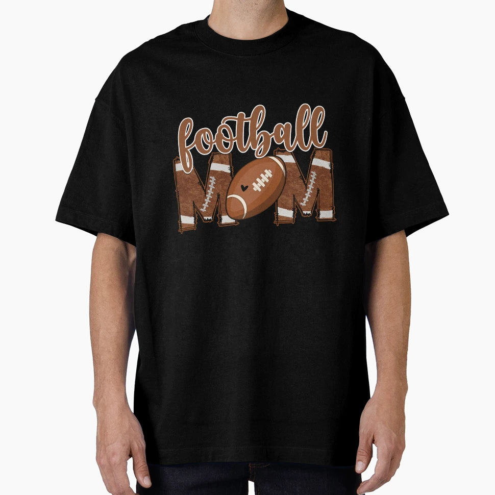 Football Mom 1 T-Shirt - Unique Graphic for Adults - T-Shirt, Sweatshirt, Hoodie