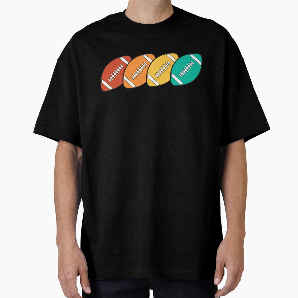 Funky American Football Like T-Shirt - Minimalist Print Men Women - T-Shirt, Sweatshirt, Hoodie