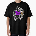 Raven Football Mascot T-Shirt - Graphic Print Unisex - T-Shirt, Sweatshirt, Hoodie